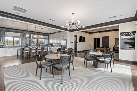 Clubhouse Kitchen at Ovation at Town Madison, Alabama, 35758